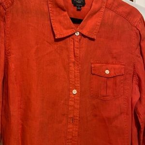 Talbots pure Irish Linen shirt